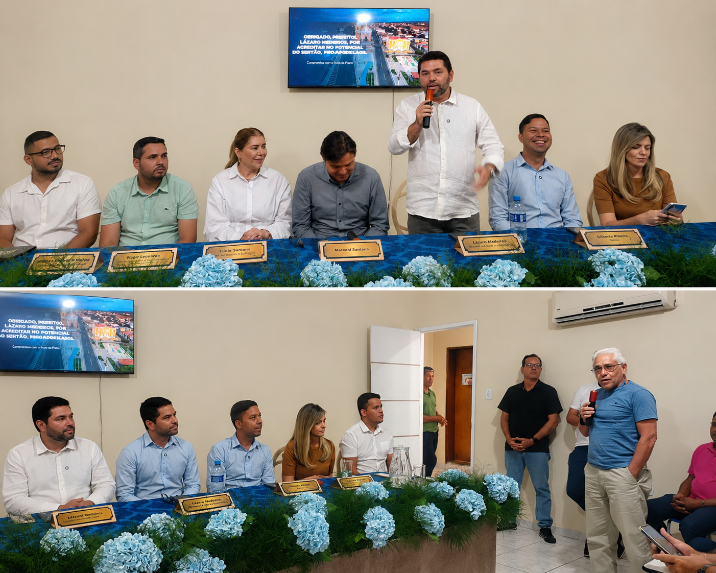 APAAT presente na visita do ministro da Aquicultura e Pesca, Lázaro Medeiros, ao município de Flores–PE.